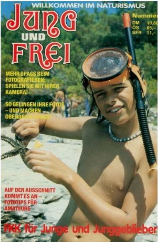 Jung und Frei Nr.35 - Retro Nudismus Magazin für Mädchen und Jungen