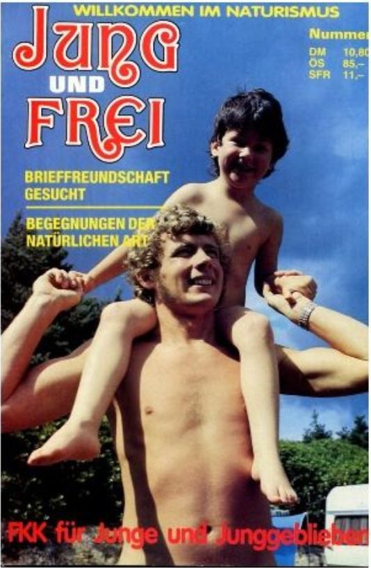 Jung und Frei Nr.34 - Retro-Foto des Familien nudismus