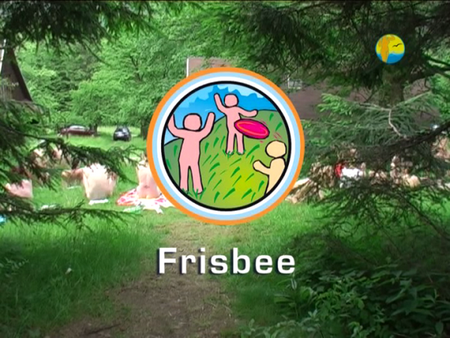 Frisbee-Spiel [Naturist Freedom]